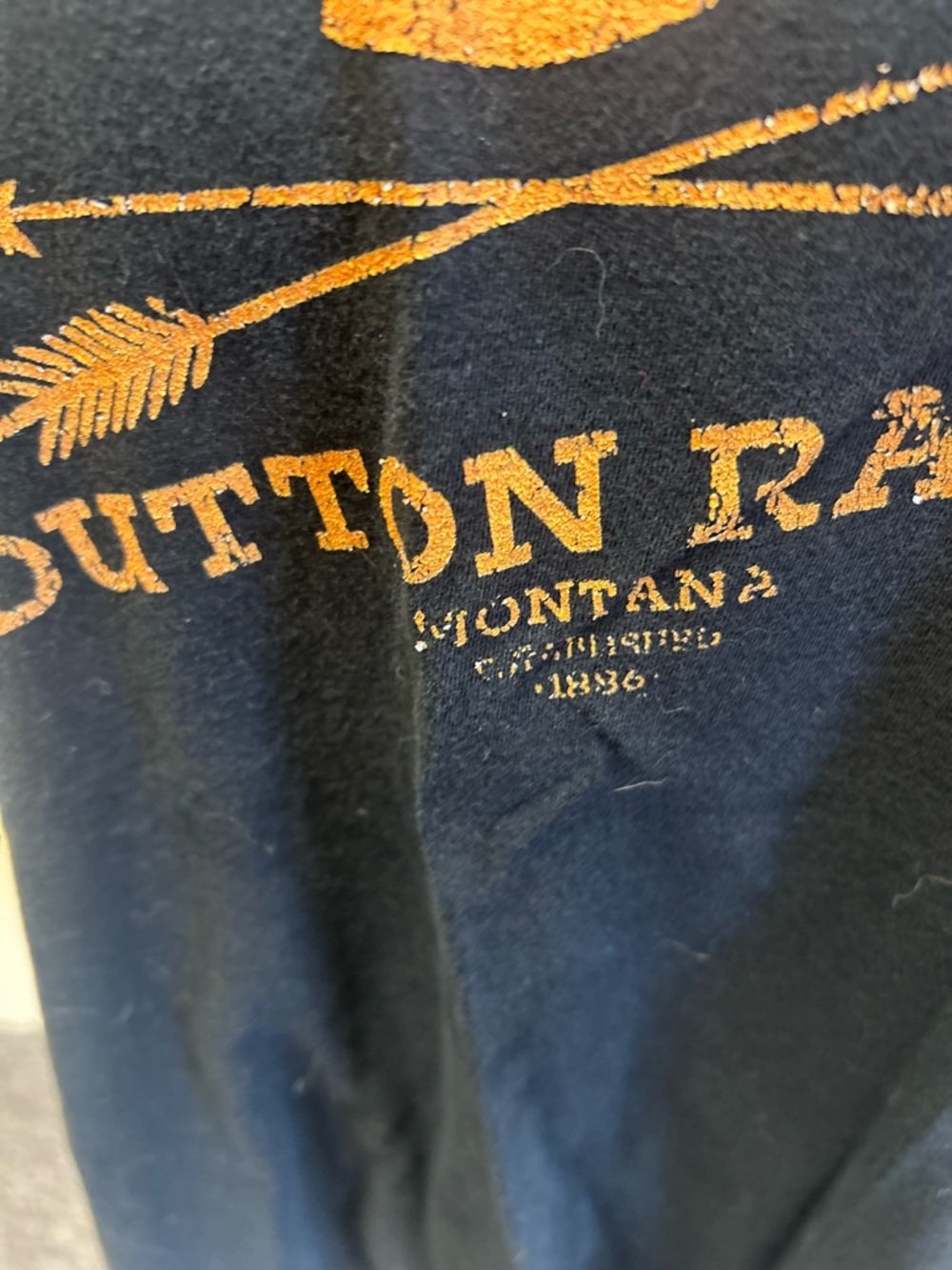 Dutton Ranch Short Sleeve Tee - Black - Picture 4 of 5